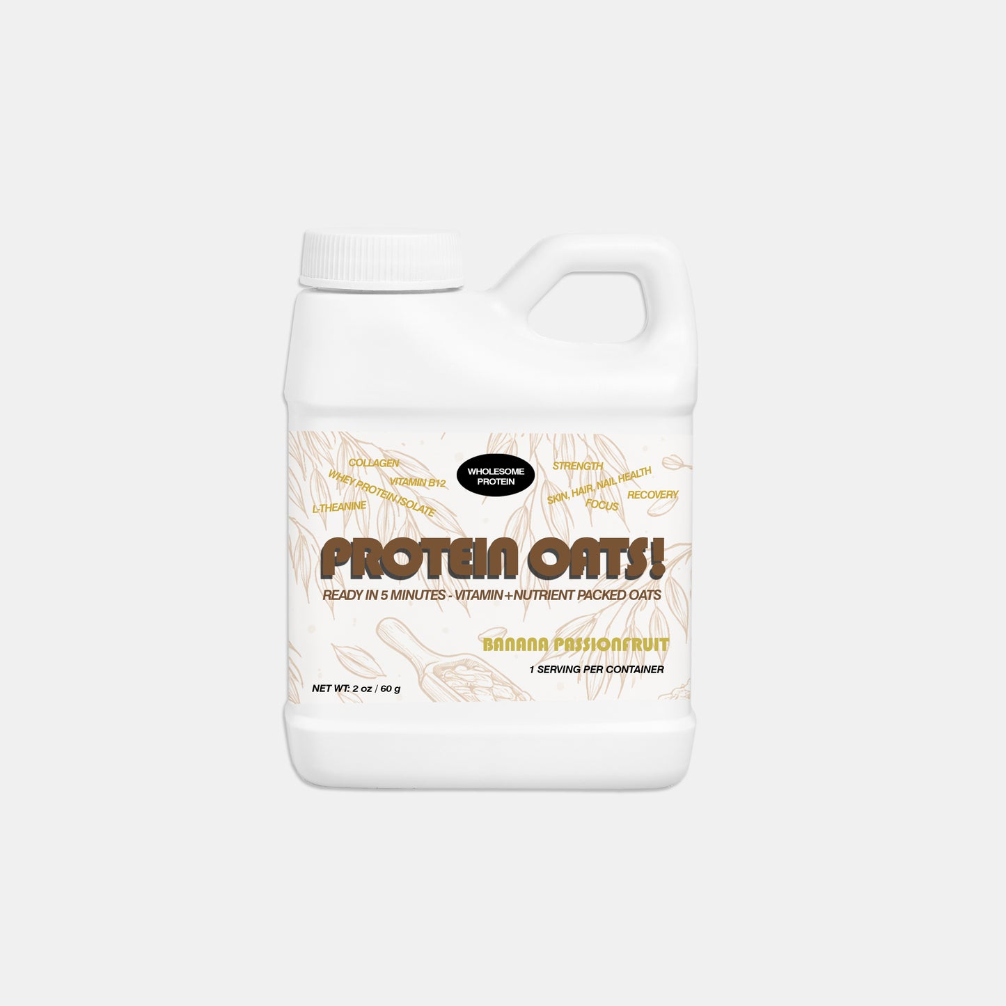 READY-TO-GO PROTEIN OATS - BANANA PASSIONFRUIT