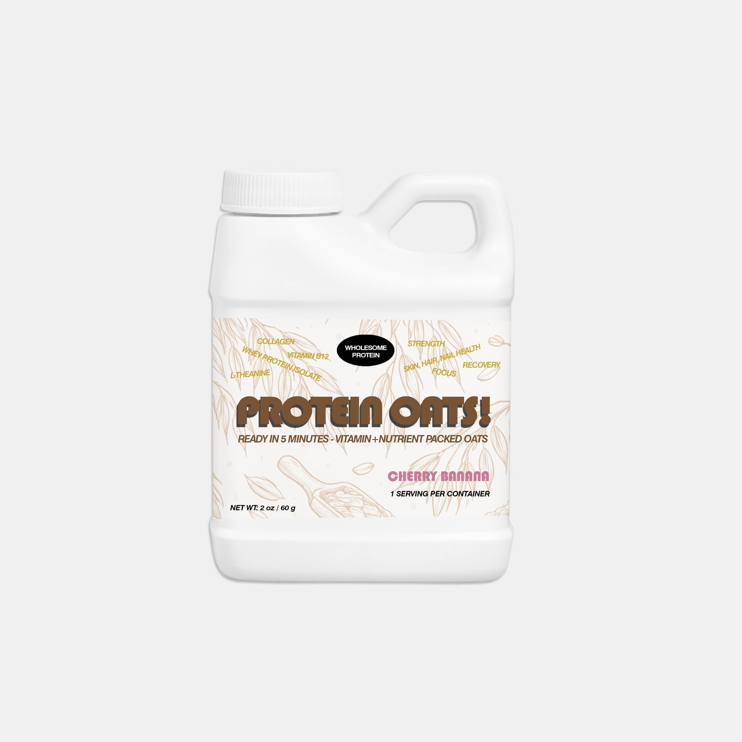 READY-TO-GO PROTEIN OATS - CHERRY BANANA