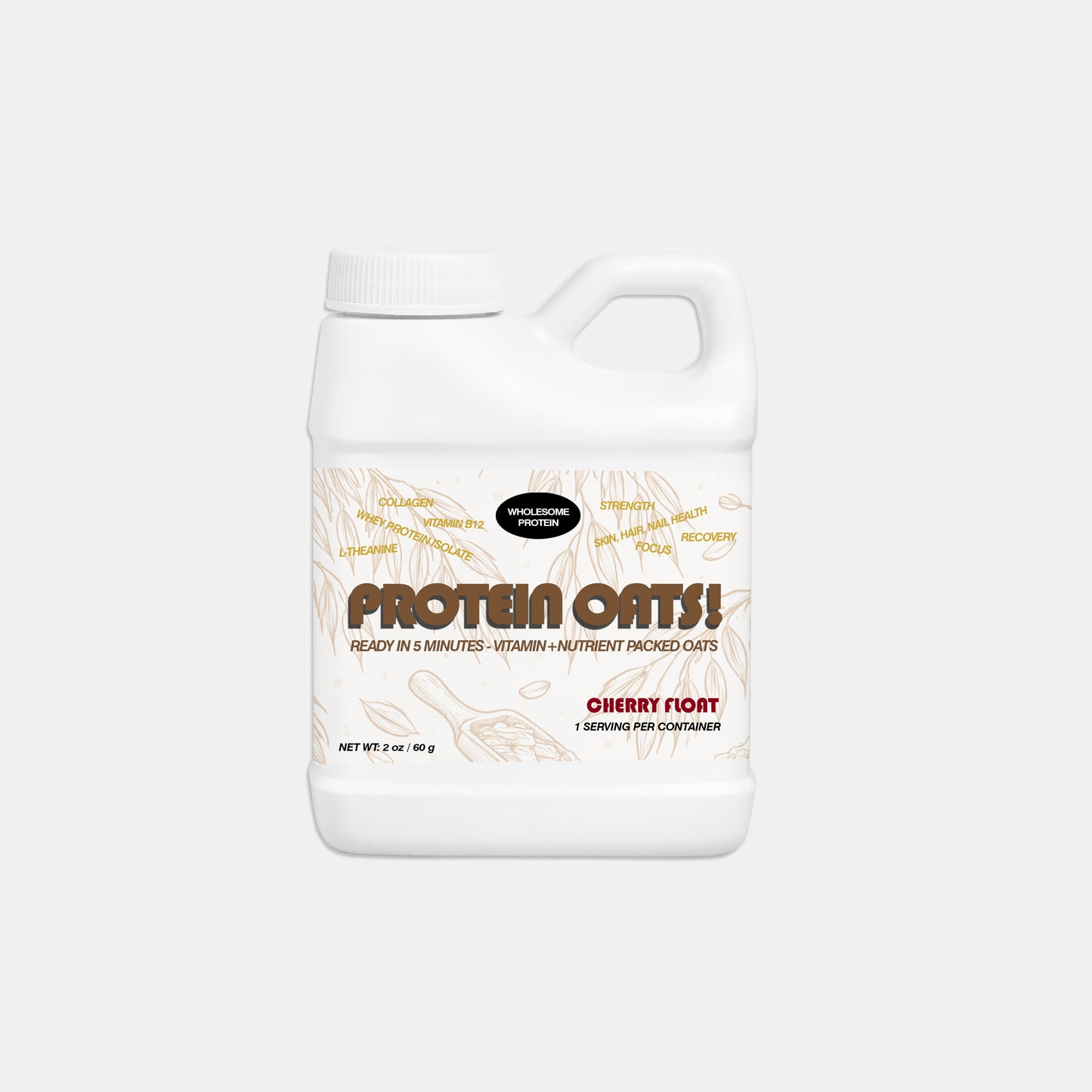 READY-TO-GO PROTEIN OATS - CHERRY FLOAT