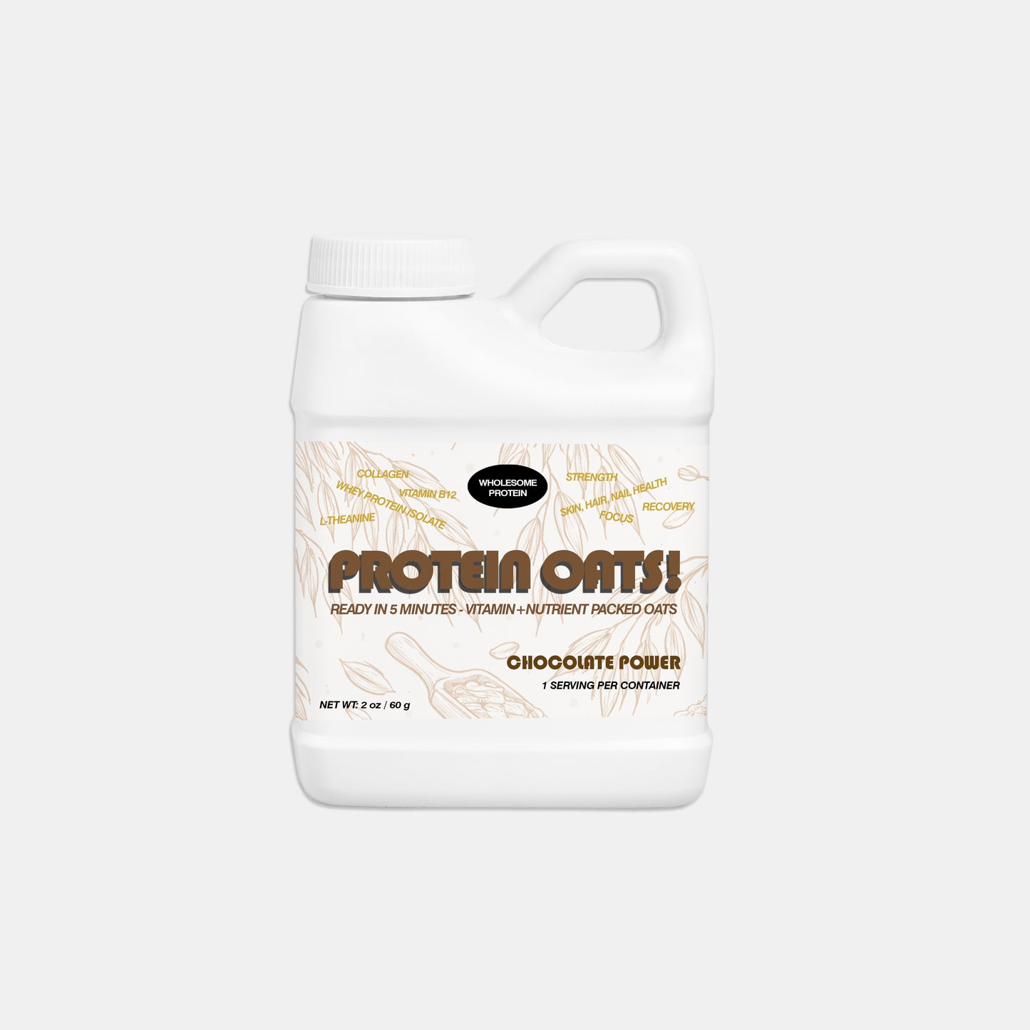 READY-TO-GO PROTEIN OATS - CHOCOLATE POWER