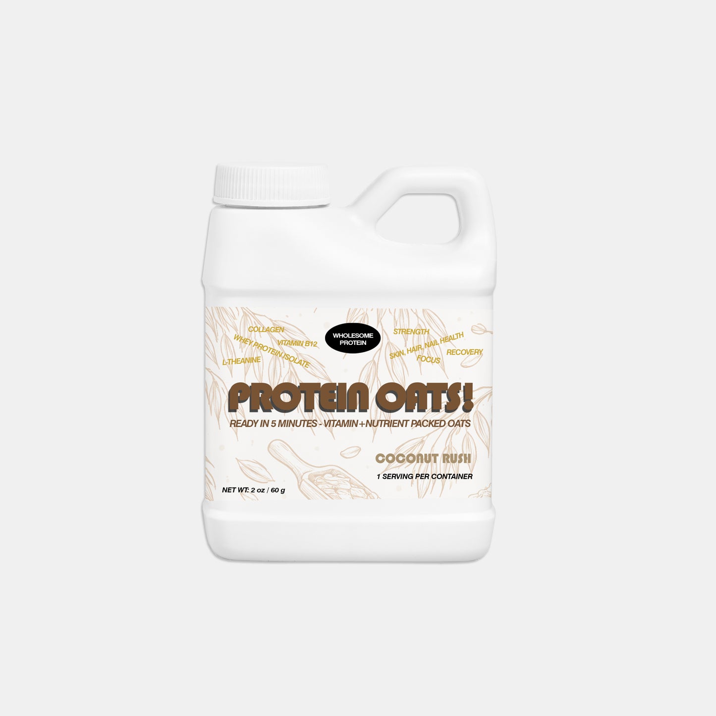 READY-TO-GO PROTEIN OATS - COCONUT RUSH