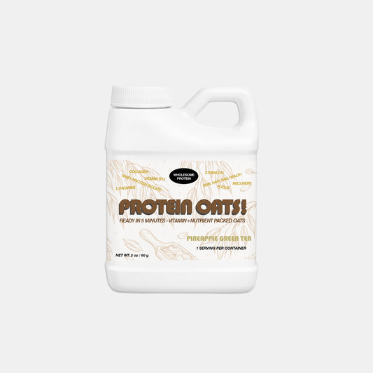 READY-TO-GO PROTEIN OATS - PINEAPPLE GREEN TEA