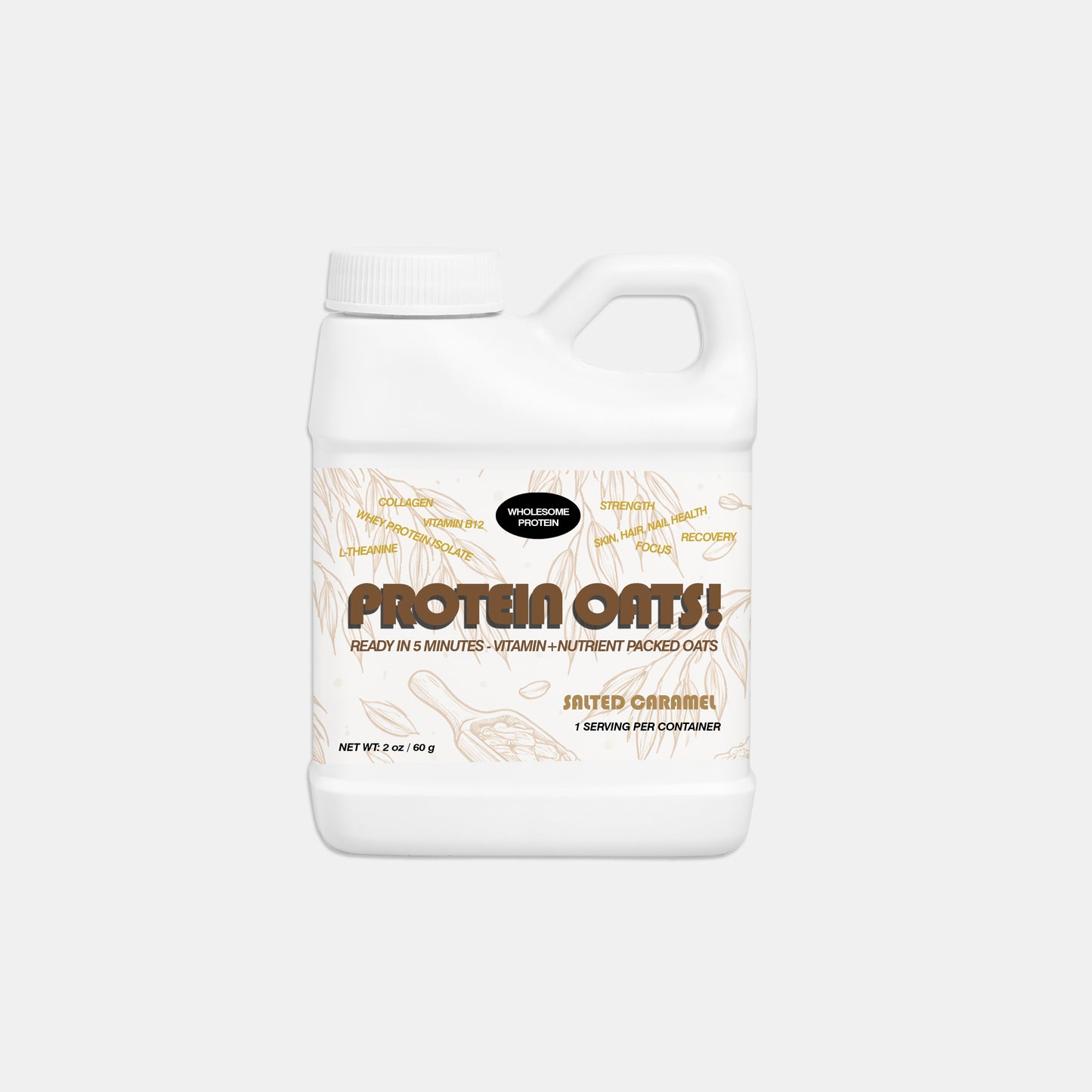 READY-TO-GO PROTEIN OATS - SALTED CARAMEL