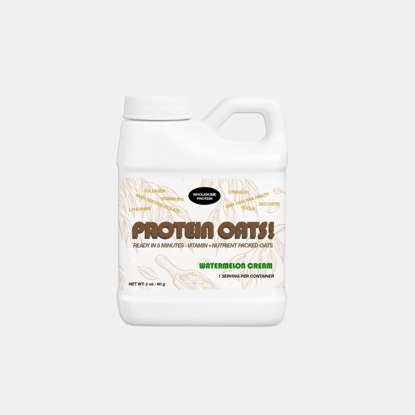 READY-TO-GO PROTEIN OATS - WATERMELON CREAM