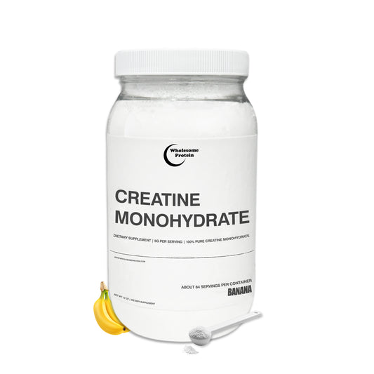 WHOLESOME PROTEIN 100% CREATINE MONOHYDRATE - BANANA