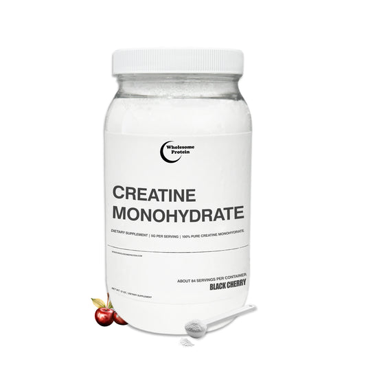 WHOLESOME PROTEIN 100% CREATINE MONOHYDRATE - BLACK CHERRY