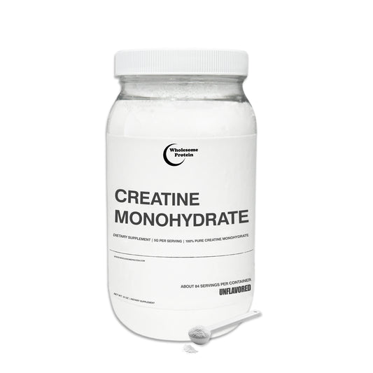WHOLESOME PROTEIN 100% CREATINE MONOHYDRATE - UNFLAVORED