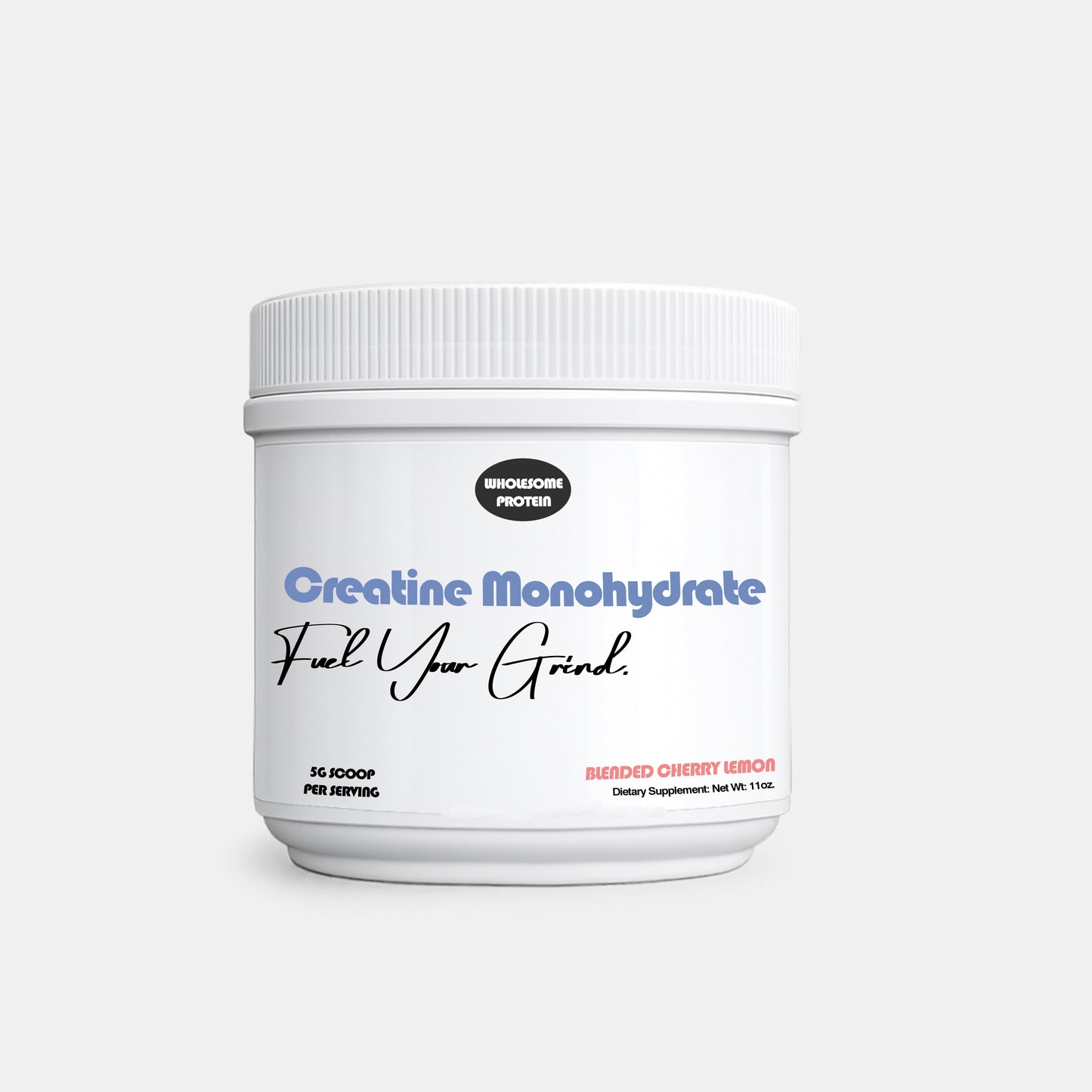 WHOLESOME PROTEIN 100% CREATINE MONOHYDRATE - BLENDED CHERRY LEMON