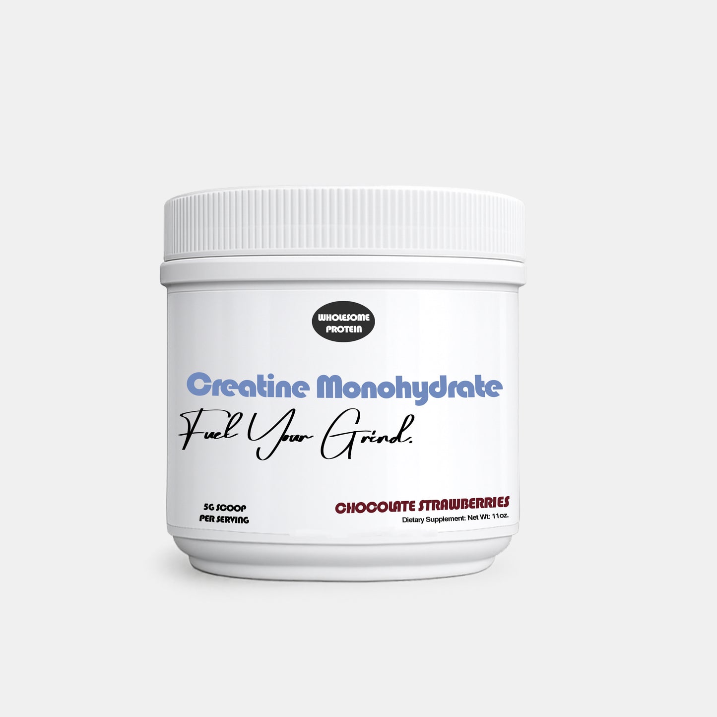 WHOLESOME PROTEIN 100% CREATINE MONOHYDRATE - CHOCOLATESTRAWBERRIES