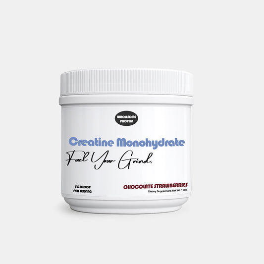 WHOLESOME PROTEIN 100% CREATINE MONOHYDRATE - CHOCOLATESTRAWBERRIES
