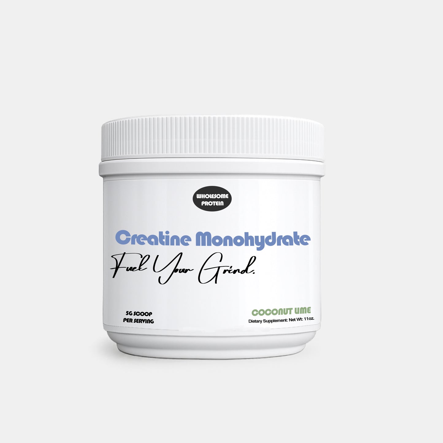 WHOLESOME PROTEIN 100% CREATINE MONOHYDRATE - COCONUTLIME