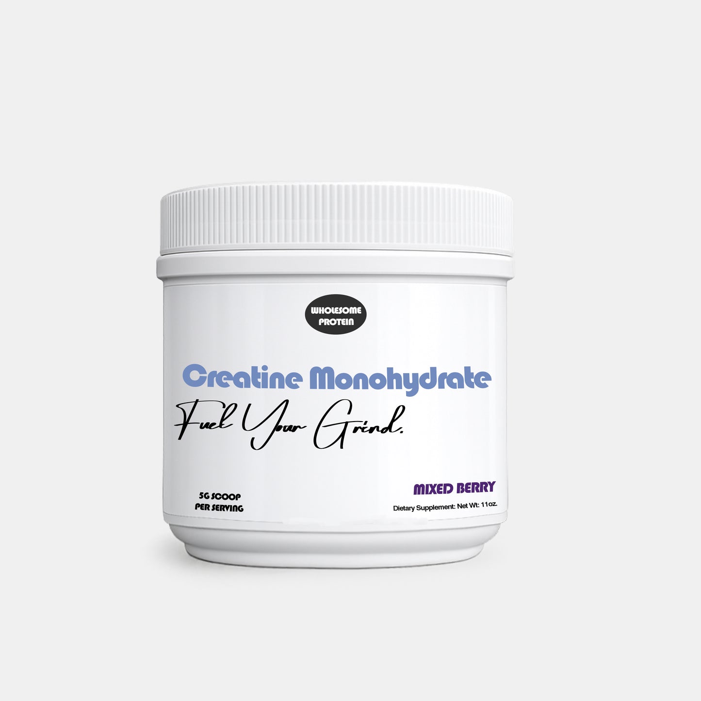 WHOLESOME PROTEIN 100% CREATINE MONOHYDRATE - MIXED BERRY