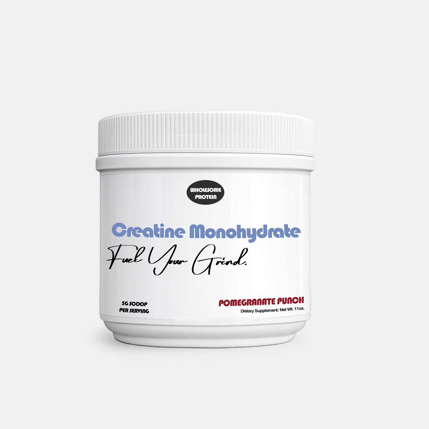 WHOLESOME PROTEIN 100% CREATINE MONOHYDRATE - POMEGRANATE PUNCH