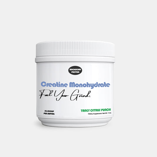 WHOLESOME PROTEIN 100% CREATINE MONOHYDRATE - TANGY CITRUS PUNCH