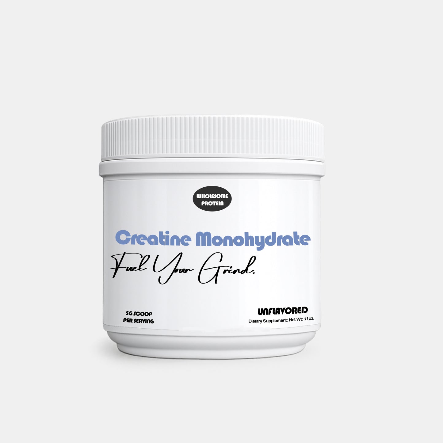 WHOLESOME PROTEIN 100% CREATINE MONOHYDRATE - UNFLAVORED