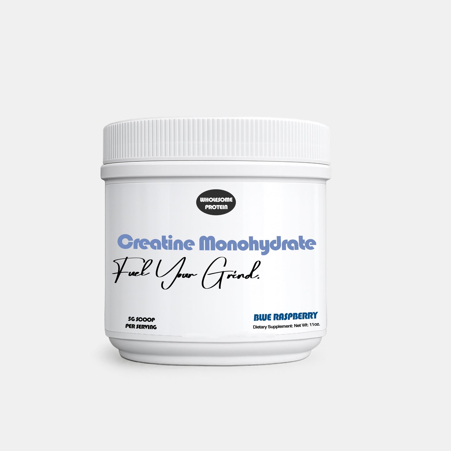 WHOLESOME PROTEIN 100% CREATINE MONOHYDRATE - BLUE RASPBERRY